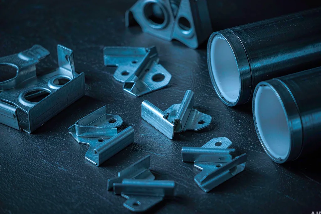 Sheet metal housings for furniture and lighting fixtures